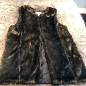 3/$15 Brown fur vest